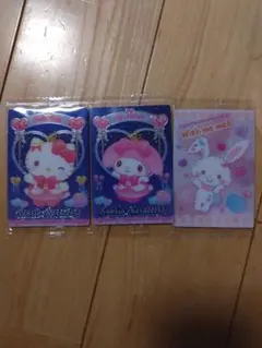 【レア２枚‼️】サンリオウエハース9　3枚セット‼️早いもの勝ち‼️即配送‼️