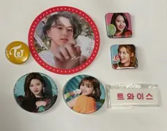 TWICE 缶バッジ＆コースターセット