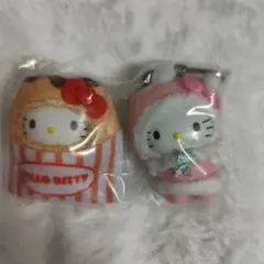 サンリオ　ちびっとも　おかず　雪の精　キティ　2点セット