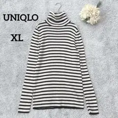 メリノリブタートルネックセーター