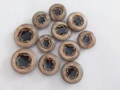 ボタンまとめ売り⑲(ベージュブラウン系サイズMIX)