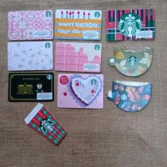 スターバックスカード 10枚セット