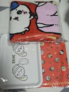 ちいかわ ハッピーバッグ 2025 ブランケット マルチトレー バンダナ