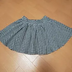 ツイードフレアーミニスカート