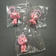 グルーミー マスコットチャーム めじるしアクセサリー　３点　セット　ガチャ