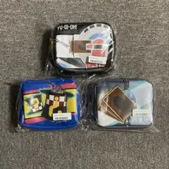 遊戯王　アクリルキーホルダー付きポーチ 3種コンプリートセット