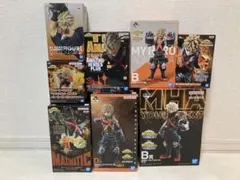 一番くじ　爆豪勝己 フィギュア　プライズ　フィギュア　8点セット