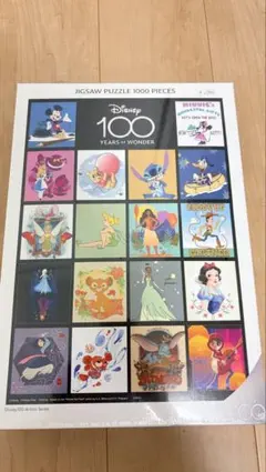 디즈니 100주년 기념 직소퍼즐 1000피스 (51x3.5cm) 일본산