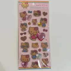 新品 サンリオ キラキララインストーンシール ハローキティ 日焼け