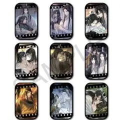 【未開封】魔道祖師　トレーディング扉絵スクエア缶バッジ　全9種