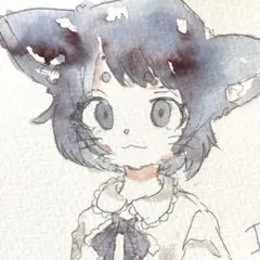 ひとひら原画 オリジナル手描き原画イラスト 一点物