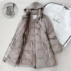 美品✨モンクレール　ロング　ダウンジャケット　フード　取り外し可 サイズ0