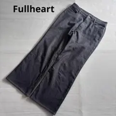 【Fullheart】ストレートパンツ　裏起毛　ストレッチ　カジュアル　ボトムス