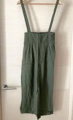 リネンブレンド サロペットのサムネイル