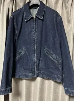 GU デニムジップアップジャケット