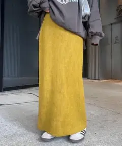 チャオパニックティピー　-3キロ見え/WEB限定　リブニットスカート