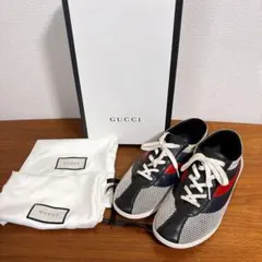 GUCCI グッチ スニーカー BEE 蜂 メッシュ レザー 29cm相当