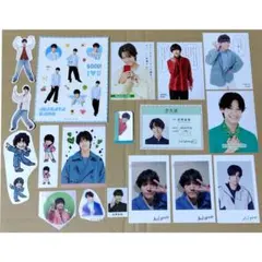 Aぇ! group 佐野晶哉 厚紙 シール ふせん チェキ風カード