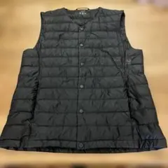 UNIQLO ULTRA LIGHT DOWN ベスト メンズ XS黒 難有