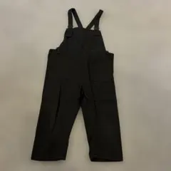 ブラックオーバーオール 110cm