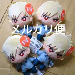 ②僕のヒーローアカデミア　ぬいぐるみ　4点セット