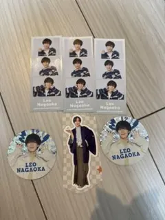 永岡蓮王　あけおめセット　ポートレートフォト　ステッカー