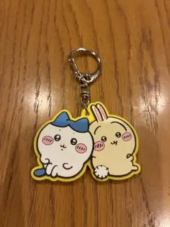 ちいかわ 　ラバーキーホルダー　ハチワレ&うさぎ