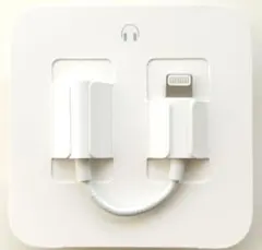 【Apple 】Lightning-3.5 mmヘッドフォンジャックアダプタ