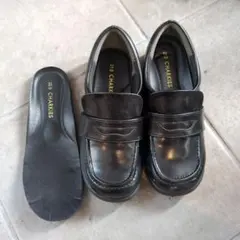 CHARKIES ブラック フォーマルシューズ 21