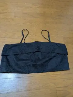 VIS 花柄刺繍 ビスチェ キャミソールのサムネイル