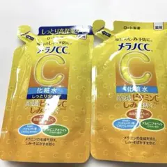 新品未使用✨　ロート製薬 メラノCC 美白化粧水 つめかえ用 2個セットのサムネイル