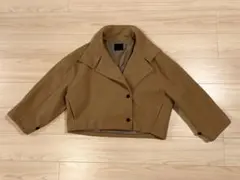 KBF BACKベルトスタンドカラーコート