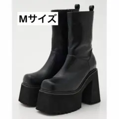 SLYスライVOLUME CHUNKY SOLE M ブーツ M厚底 ミドルのサムネイル