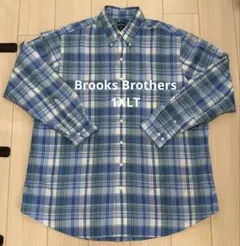 Brooks Brothers 1XLT チェックシャツ　長袖