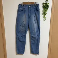 Ne-net パッチワークデニムパンツ サルエルのサムネイル