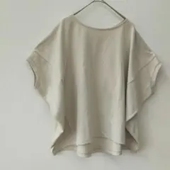 アーバンリサーチ ロッソ ドルマンTシャツ カットソー ベージュ フリーサイズのサムネイル