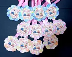 折り紙　メダル　ひなまつり　12枚　リボン付き　ハンドメイド