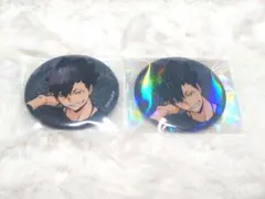 ハイキュー 黒尾鉄朗 缶バッジ 東武動物公園 2個セット