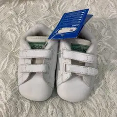 adidas ベビーシューズ スタンスミス　ホワイト　10cm