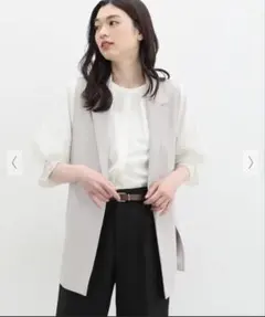 【新品タグ付き 】Honeys テーラードジレ ジャケット ベスト