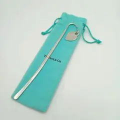 Tiffany ティファニー しおり クリップ ブックマーク シルバー ノーツ 