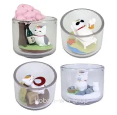 全４種 コンプリート 夏目友人帳 ニャンコ先生 四季折々 てらりうむ ガチャ Ｎ