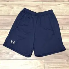 【美品】ショートパンツ　アンダーアーマー ネイビー SMサイズ