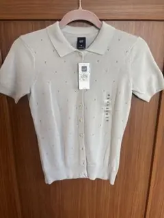 GAP 半袖ニットカーディガン新品