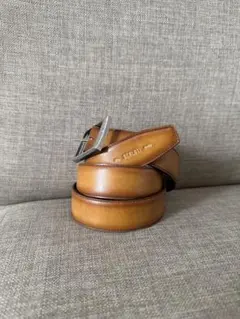 Berluti カリグラフィー ベルト レザー　スクリット　リバーシブル Berluti（ベルルッティ） 未使用品 スクリット カリグラフィ