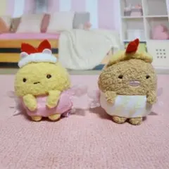 すみっコぐらし えびのしっぽ とんかつ てのりぬいセット