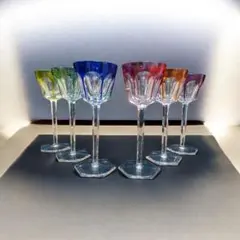 被せアンティークバカラBACCARATヴァルドワーズVal d'Oise モデル
