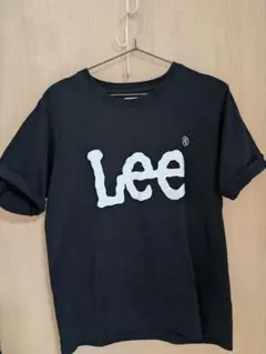 Lee ロゴプリント 半袖Tシャツ ブラックのサムネイル