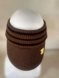 PEARLY GATES　ブラウンニット バイザー