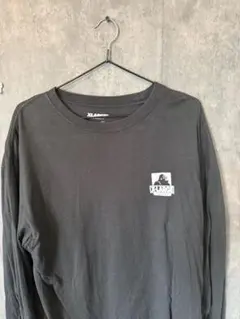 XLARGE ゴリラロゴ 長袖カットソー ブラック